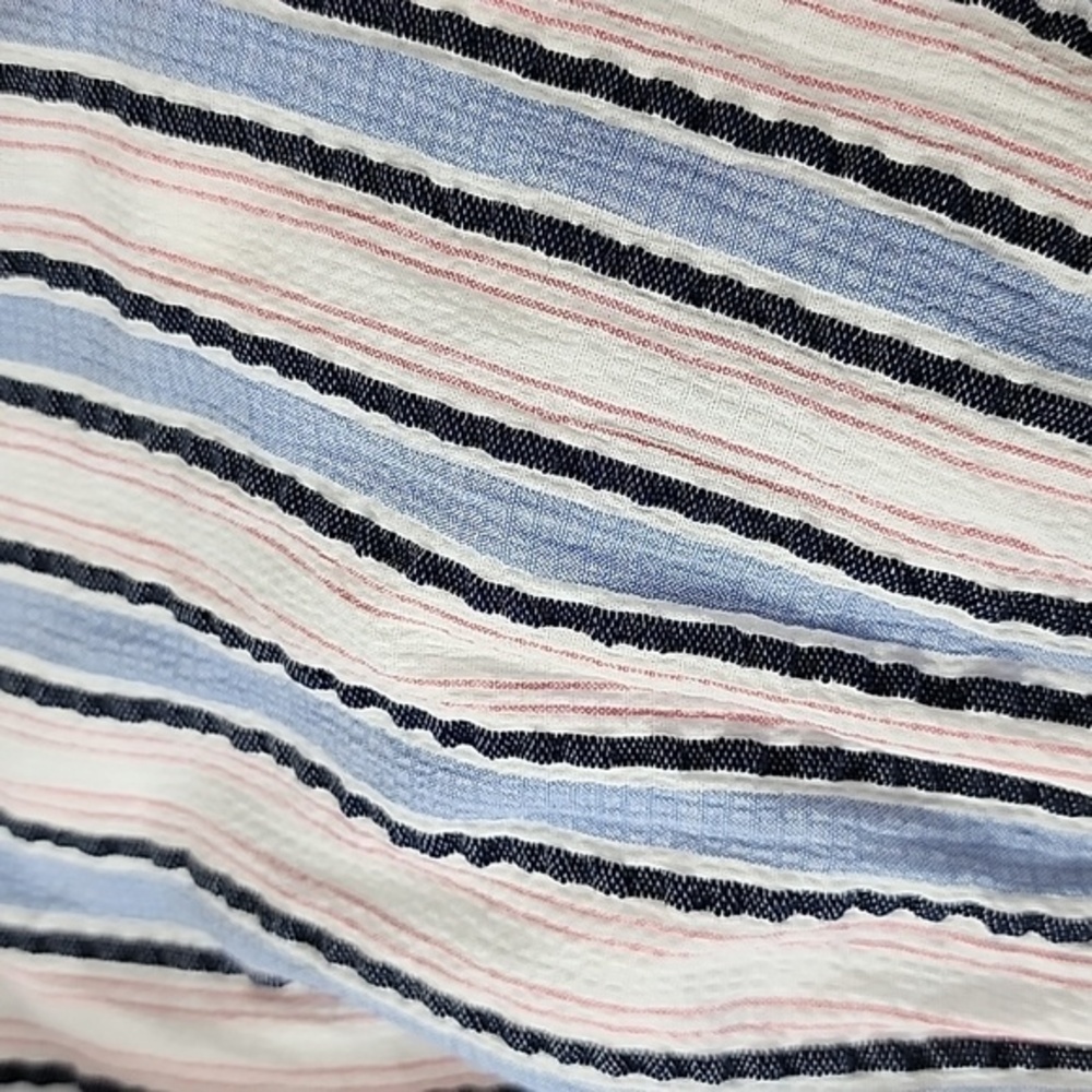 J. Crew Mercantile Off TheShoulder Striped Peasant Dress Size XS NWT - Picture 16 of 16